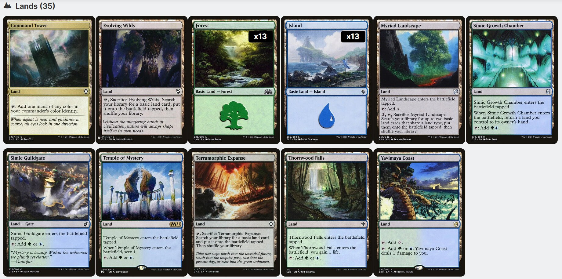 Mtg Commander Deck Custom Koma, Cosmos Serpent Commander Deck - 100-Card Custom MTG Simic EDH Deck, Used Magic The Gathering Edh Mtg Commander Deck Custom Koma, Cosmos Serpent Commander Deck - 100-Card Custom MTG Simic EDH Deck, Used Magic The Gathering Edh