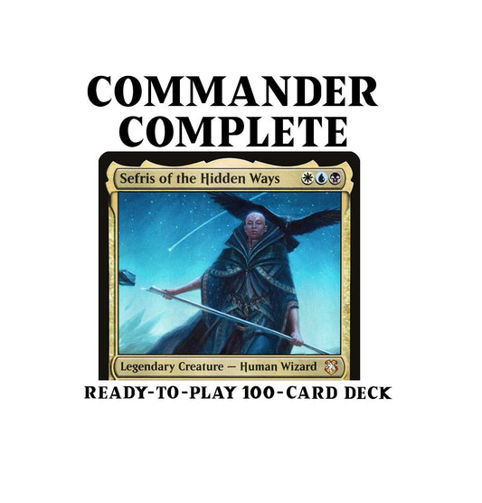 Sefris of the Hidden Ways Venture into the DUNGEON REANIMATOR Magic Mtg Commander Deck