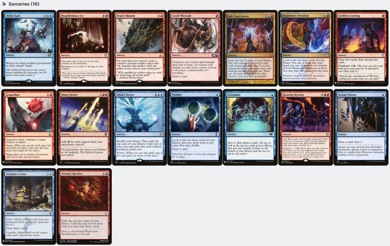 Veyran, Voice of Duality MAGECRAFT SPELLS Izzet Magic Mtg Custom Comma CommanderComplete Veyran, Voice of Duality MAGECRAFT SPELLS Izzet Magic Mtg Custom Comma CommanderComplete